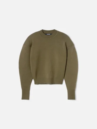 Der Piqué-Pullover Piqué-Strickpullover
