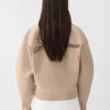 Der Piqué-Pullover Piqué-Strickpullover