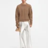 Der Pullover Nuvola Rundhals-Pullover aus Mohair