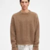 Der Pullover Nuvola Rundhals-Pullover aus Mohair