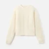 Der Pullover Nuvola Rundhals-Pullover aus Mohair