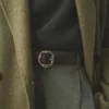 Der Salon-Gürtel Gürtel mit Rond-Carré-Schnalle