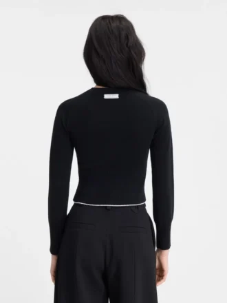 Der Soglia-Strick Pullover mit Rippstrick