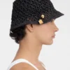 Der Spiaggia-Bucket-Hat Raffia-Charm-Bucket-Hat