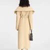Der Telo-Mantel Langer Shearling-Mantel