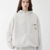 Der Torneo Hoodie Hoodie mit Reißverschluss und Rosemary-Label