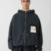 Der Torneo Hoodie Hoodie mit Reißverschluss und Rosemary-Label