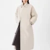 Der Trapezi-Trenchcoat Lässiger Trenchcoat