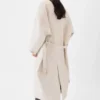 Der Trapezi-Trenchcoat Lässiger Trenchcoat