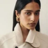 Der Trapezi-Trenchcoat Lässiger Trenchcoat