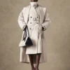 Der Trapezi-Trenchcoat Lässiger Trenchcoat