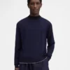 Der Tricot-Strickpullover mit Monogramm