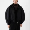Die Aero-Bomberjacke Bomberjacke mit Stehkragen