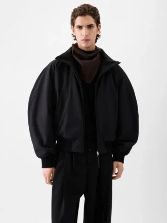 Die Aero-Bomberjacke Bomberjacke mit Stehkragen