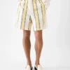 Die Aloe-Shorts Gestreifte Shorts