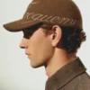 Die Atelier-Baseballkappe Baseballkappe mit Jacquard-Logo