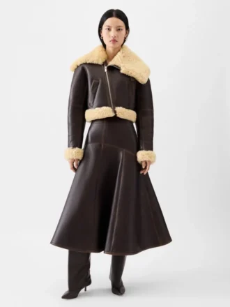 Die Aviator-Jacke Asymmetrische Fliegerjacke
