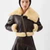 Die Aviator-Jacke Asymmetrische Fliegerjacke