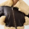 Die Aviator-Jacke Asymmetrische Fliegerjacke