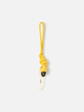 Die Banane Knotiger Taschenanhänger in Bananenform