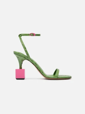 Die Bisou-Sandalen Sandalen mit geometrischem Absatz