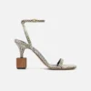 Die Bisou-Sandalen Sandalen mit geometrischem Absatz