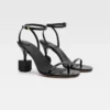 Die Bisou-Sandalen Sandalen mit geometrischem Absatz