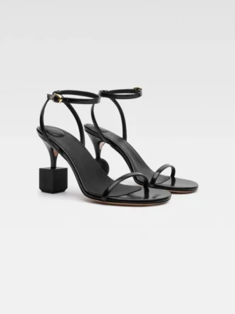 Die Bisou-Sandalen Sandalen mit geometrischem Absatz