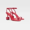 Die Bisou-Sandalen Sandalen mit geometrischem Absatz