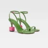 Die Bisou-Sandalen Sandalen mit geometrischem Absatz