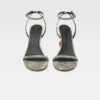 Die Bisou-Sandalen Sandalen mit geometrischem Absatz