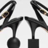 Die Bisou-Sandalen Sandalen mit geometrischem Absatz