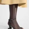 Die Bisou-Sandalen Sandalen mit geometrischem Absatz
