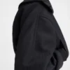 Die Bordo-Bomberjacke Ribber-Bomberjacke