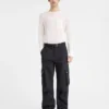 Die Cargohose Cargohose mit Gürtel
