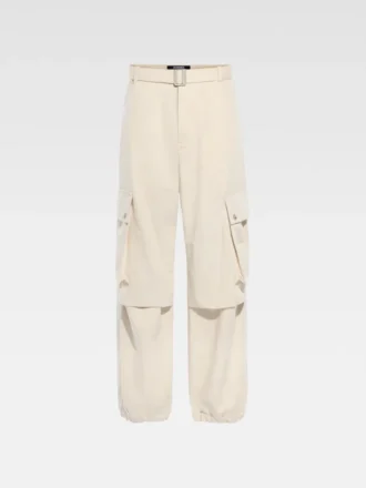 Die Cargohose Cargohose mit Gürtel