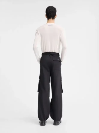 Die Cargohose Cargohose mit Gürtel