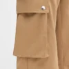 Die Cargohose Cargohose mit Gürtel
