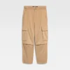 Die Cargohose Cargohose mit Gürtel