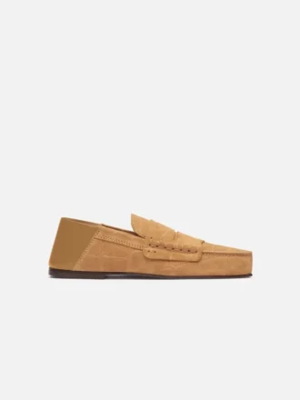 Die Carré-Loafer Quadratische Loafer