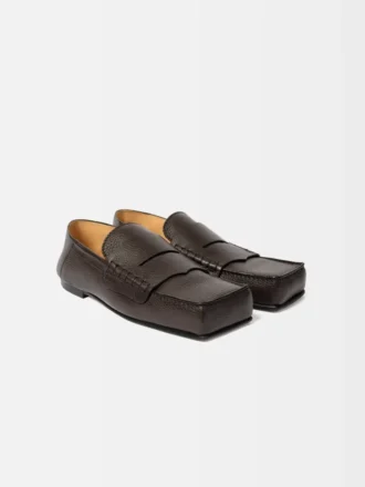 Die Carré-Loafer Quadratische Loafer