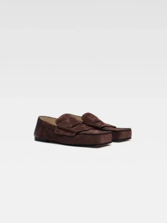 Die Carré-Loafer Quadratische Loafer