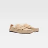 Die Carré-Loafer Quadratische Loafer