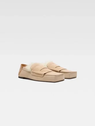 Die Carré-Loafer Quadratische Loafer
