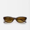 Die Curvo-Sonnenbrille Ovale Cat-Eye-Sonnenbrille