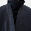 Die Denim-Strickjacke von de-Nîmes Denim-Strickjacke