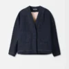 Die Denim-Strickjacke von de-Nîmes Denim-Strickjacke
