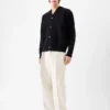 Die Doppio-Strickjacke Abgerundete Strickjacke