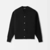 Die Doppio-Strickjacke Abgerundete Strickjacke