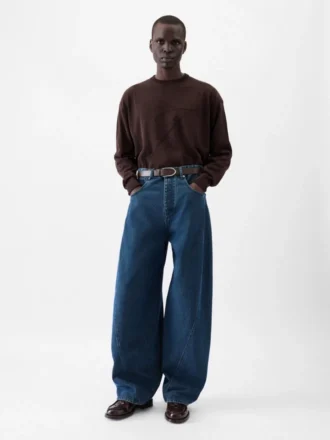 Die Espiral de-Nîmes Jeans Twisted-Seam-Jeans